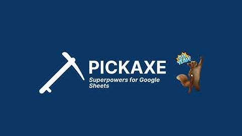 Pickaxe: Search for Reddit posts from a Google Sheet