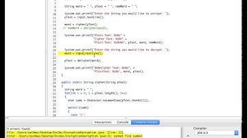 How to Encrypt and Decrypt using java- Cipher text