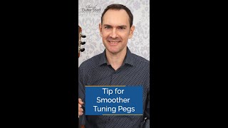 Tip for Smoother Turning Tuning Pegs  #shorts screenshot 5