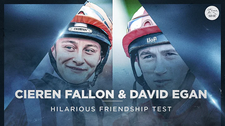JOCKEYS CIEREN FALLON & DAVID EGAN TAKE HILARIOUS ...