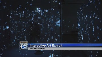 Light, science and technology combine to form interactive ARTECHOUSE exhibit