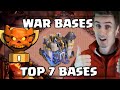 Best Top 7 Th18 War Bases With Link | New Th18 War Bases with Link | Th18 Legend League Bases Coc 