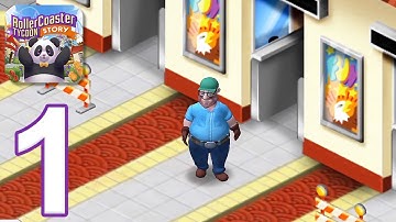 RollerCoaster Tycoon Story - Gameplay Walkthrough Part 1 - Tutorial (iOS, Android)