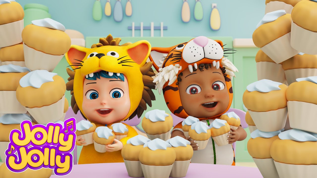 Эль Пастелеро (Человек-Маффин) и Más Canciones Infantiles | Jolly Jolly на испанском языке