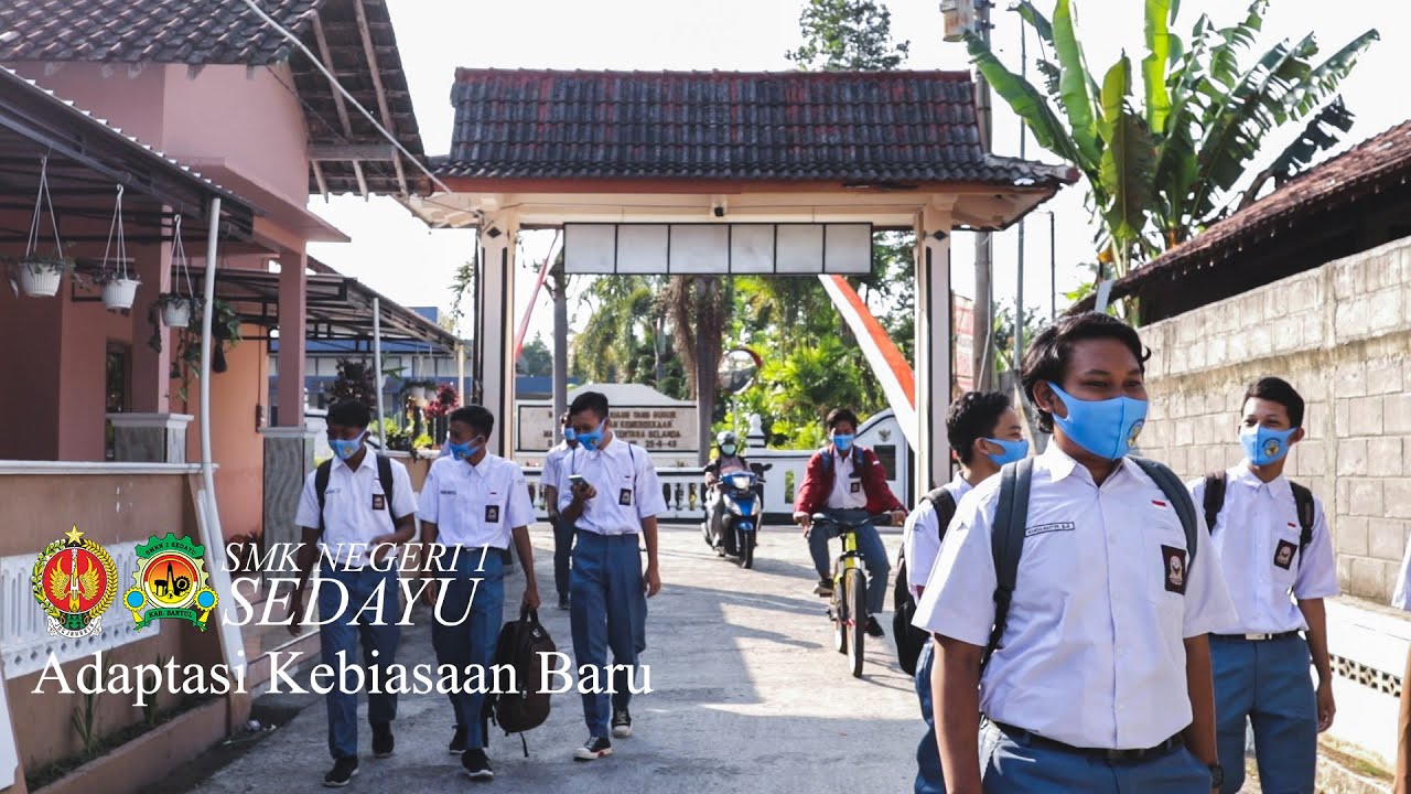 SMKN 1 Sedayu Menyambut Kebiasaan Baru