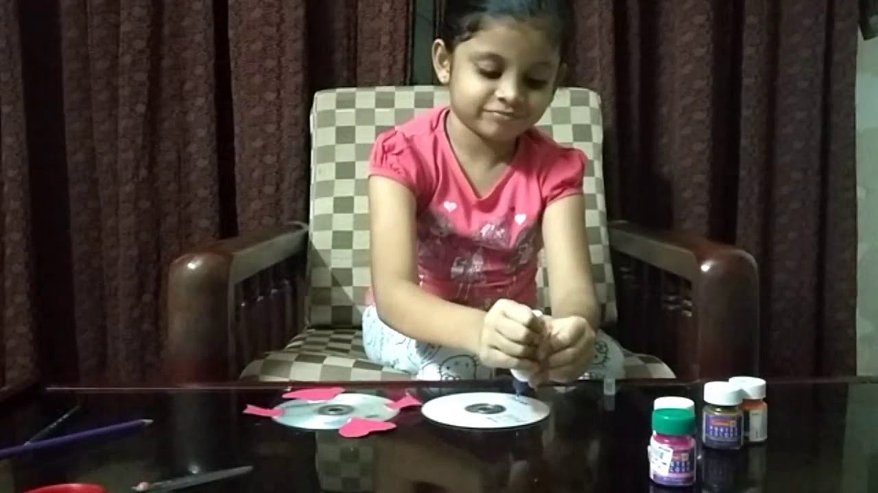 DIY - Make fish using CD - YouTube