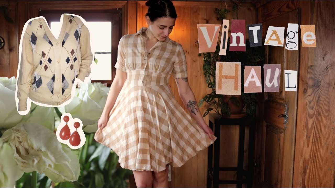 Vintage inspired thrift haul ~ from Vinted, Sellpy and the local thrift store