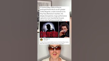 In Carlito’s Way (1993), Al Pacino portrayed Puerto Rican ex-dr*g dealer Carlito Brigante, a stark