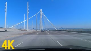 [4K] Driving Cross San Francisco Bay Bridge, from San Bruno to Oakland, I-80 by ONE Random SCENE 767 views 2 years ago 40 minutes