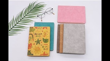 Sublimation pu leather notebook