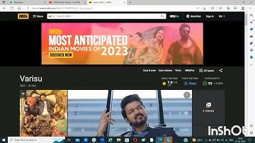 Movie rating by using uipath studio in IMDb software