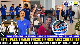 Download Lagu 🔵MENDADAK JADI BINTANG DI SINGAPURA! THOM HAYE \u0026 ELIANO KAGET DISERBU FANS SINGAPURA🔥LOLOS 16 BESAR MP3
