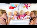 Ксения и Арина играют Как Мама в куклы Беби бон - Сборник Видео для девочек