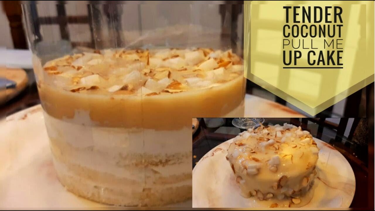 Tender Coconut Pull Me Up Cake | Pull Me Up Cake Recipe | Tender Coconut Special |