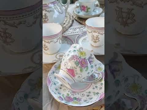 Винтажные кофейные сервизы.