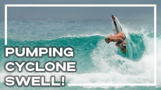 Pumping Cyclone Swell In Byron Bay! 🏄‍♂️ (Surfing Tropical Cyclone Gabrielle) | Stoked For Travel by Stoked For Travel 956 views 1 year ago 2 minutes, 26 seconds