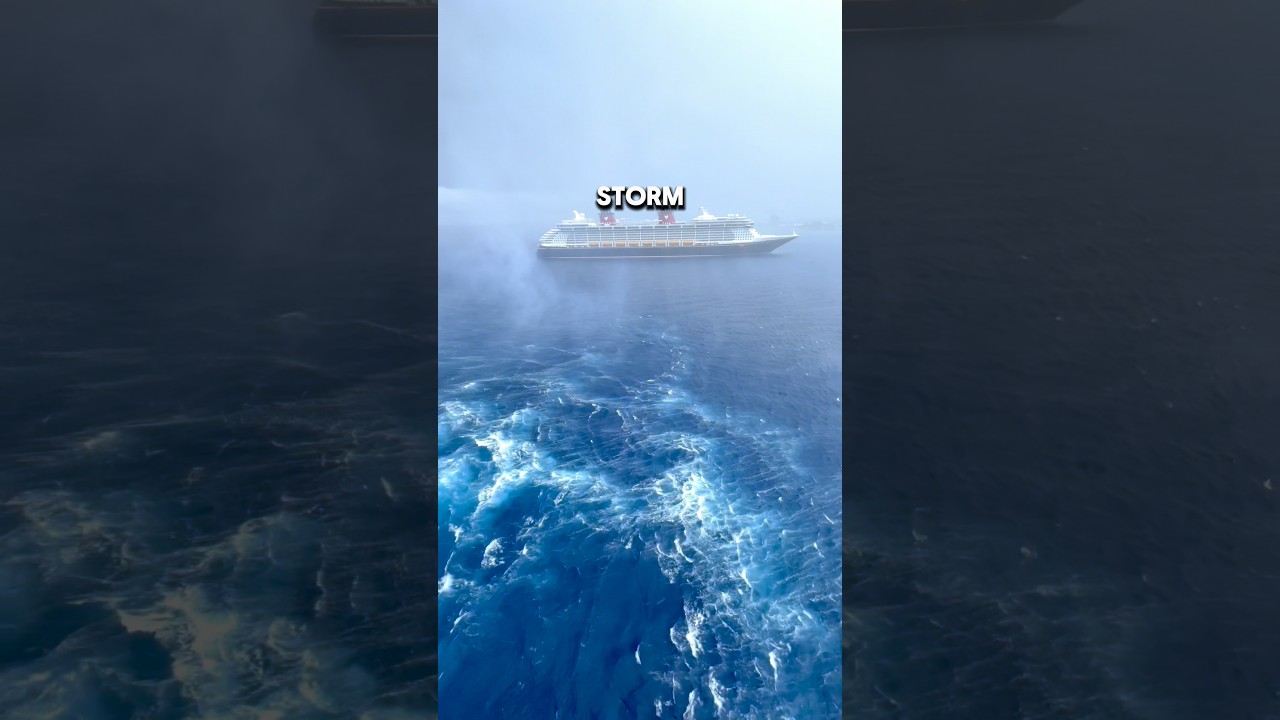 What happens if your cruise ship hits a STORM?! 🤯