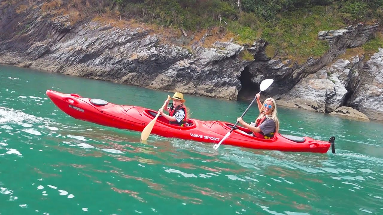 ⁣Our Family Trip on Kayak | Gaby and Alex Show