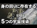 人間の生活を豊かにした宇宙技術5選。