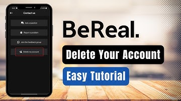 How to Delete Account BeReal !