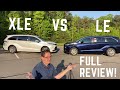 Comparing 2021 Sienna LE vs XLE: I Compare So You Can Decide!