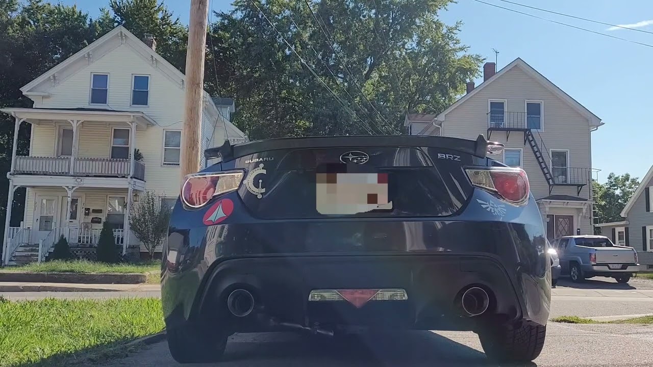 2016 Subaru BRZ with UEL Catted Headers and Catback Exhaust System Cold Start