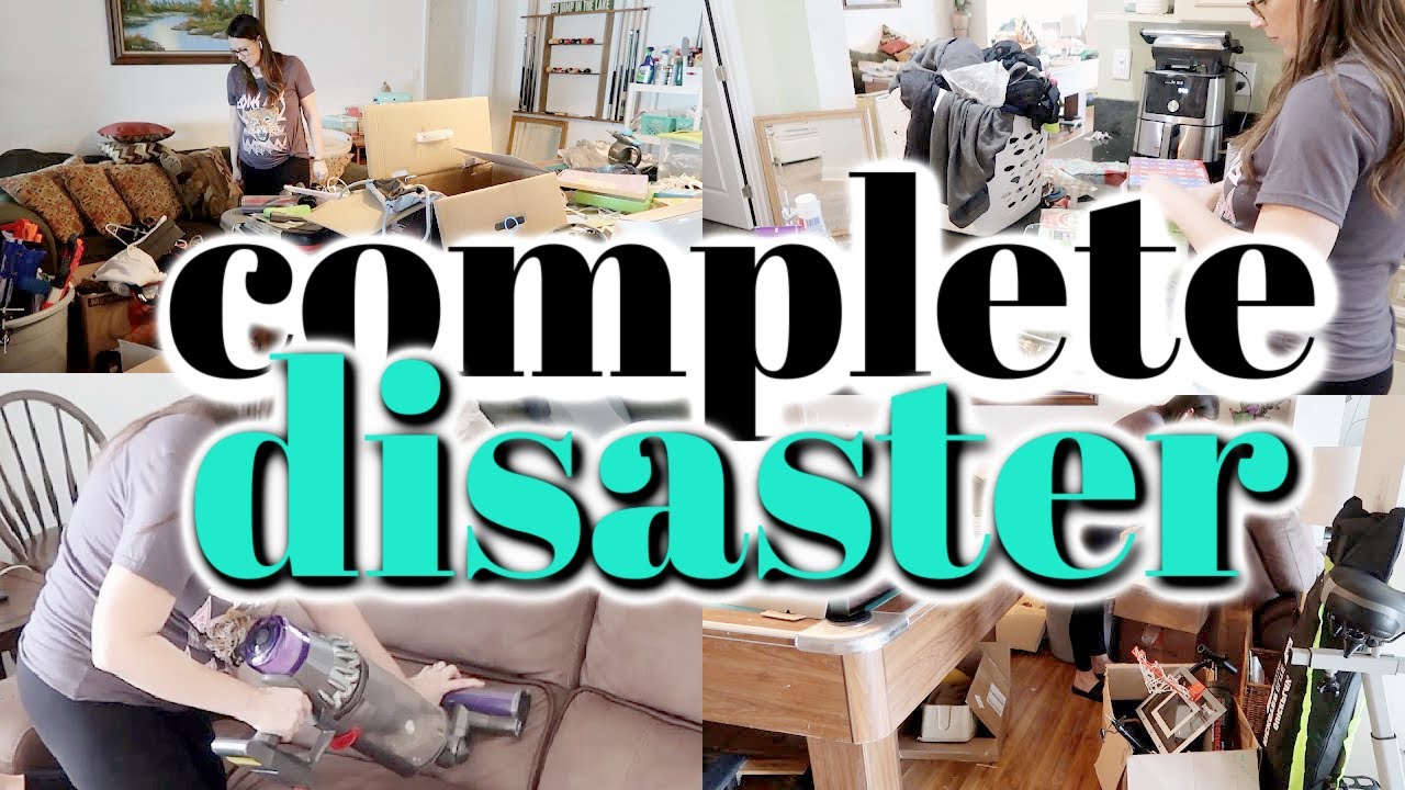 RENTAL HOME CLEAN, DECLUTTER, ORGANIZE | COMPLETE DISASTER CLEANING MOTIVATION