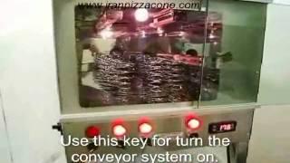 electrical pizza cone oven.avi