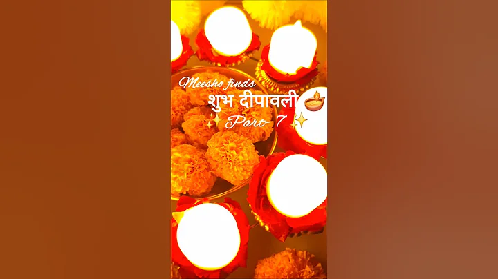 Meesho Diwali Decor 🪔 Part 7 | #diwalispecial #meesho #shorts #homedecor #meeshofinds