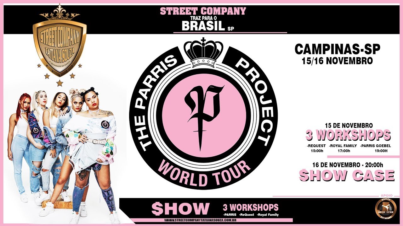 The Royal Family No Brasil Street Company Ts Traz Dia 15 E 16 De Novembro De 2017 Youtube