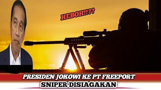 Tiba di Grasberg, presiden melihat sejarah pertambangan PT Freeport.