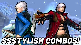 UMVC3 - VERGIL/DANTE COMBOS!