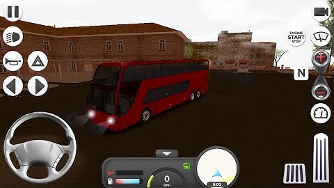 Coach Bus Simulator Double Decker Bus