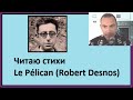 Я читаю стихи на французском - Le Pélican (Robert Desnos)