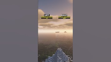 Thumbnail of Choose Your Minecraft Render Distance! #shorts