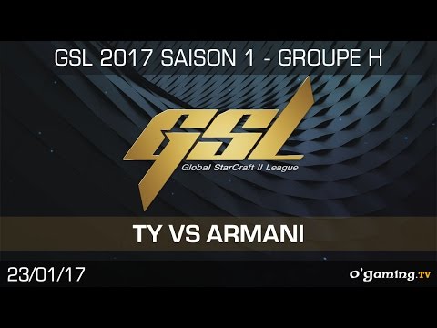 TY vs Armani TvZ - GSL 2017 Saison 1 Code S - Groupe H Winners side - Starcraft II