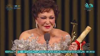 الفنانة لبلبة تحتفل بعيد ميلادها وسط نجوم مصر أثناء تكريمها بمهرجان القاهرة السينمائي الدولي 😍🥳