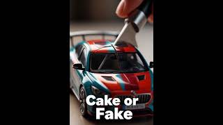 Cutting this mini car… wait, is it real or cake? 😲