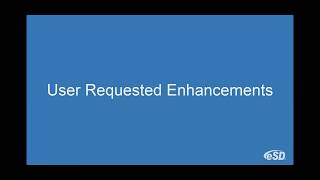 eSD 5.6 Release Overview