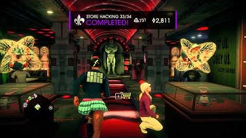 Speed Hacking Last Two Stores in Saints Row IV
