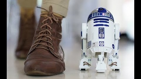 Sphero StarWars R2-D2 App Enabled Robot Unboxing Video