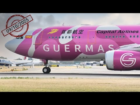馃敶 Lisbon Airport LIVE 鉁堬笍 Spotting - 09.10.2025
