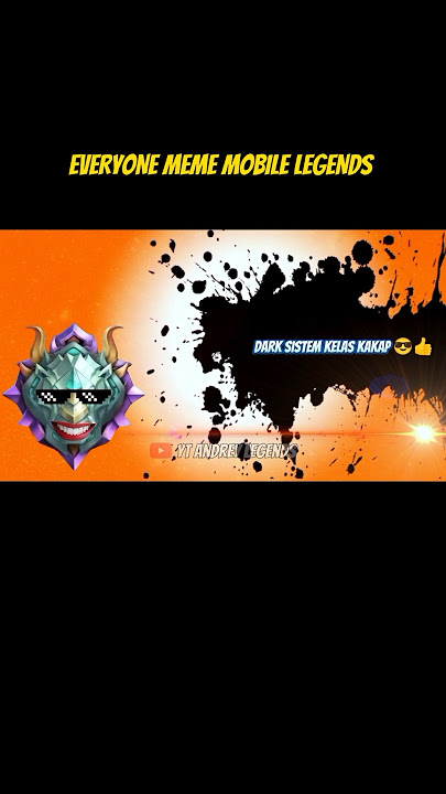 Everyone Meme Dark Sistem Mobile Legends Join The Battle ~MLBB EXE WTF FUNNY MOMENT 🤣