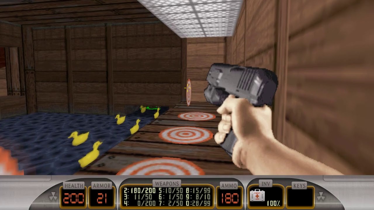 Игры 90-тых! Прохождение Duke Nukem 3D Megaton Edition (Озвучка GSC). Часть 4 - уровень 4