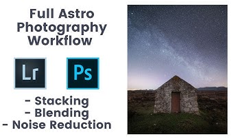 My Full Astro photography workflow - Shooting to Stacking to Blending