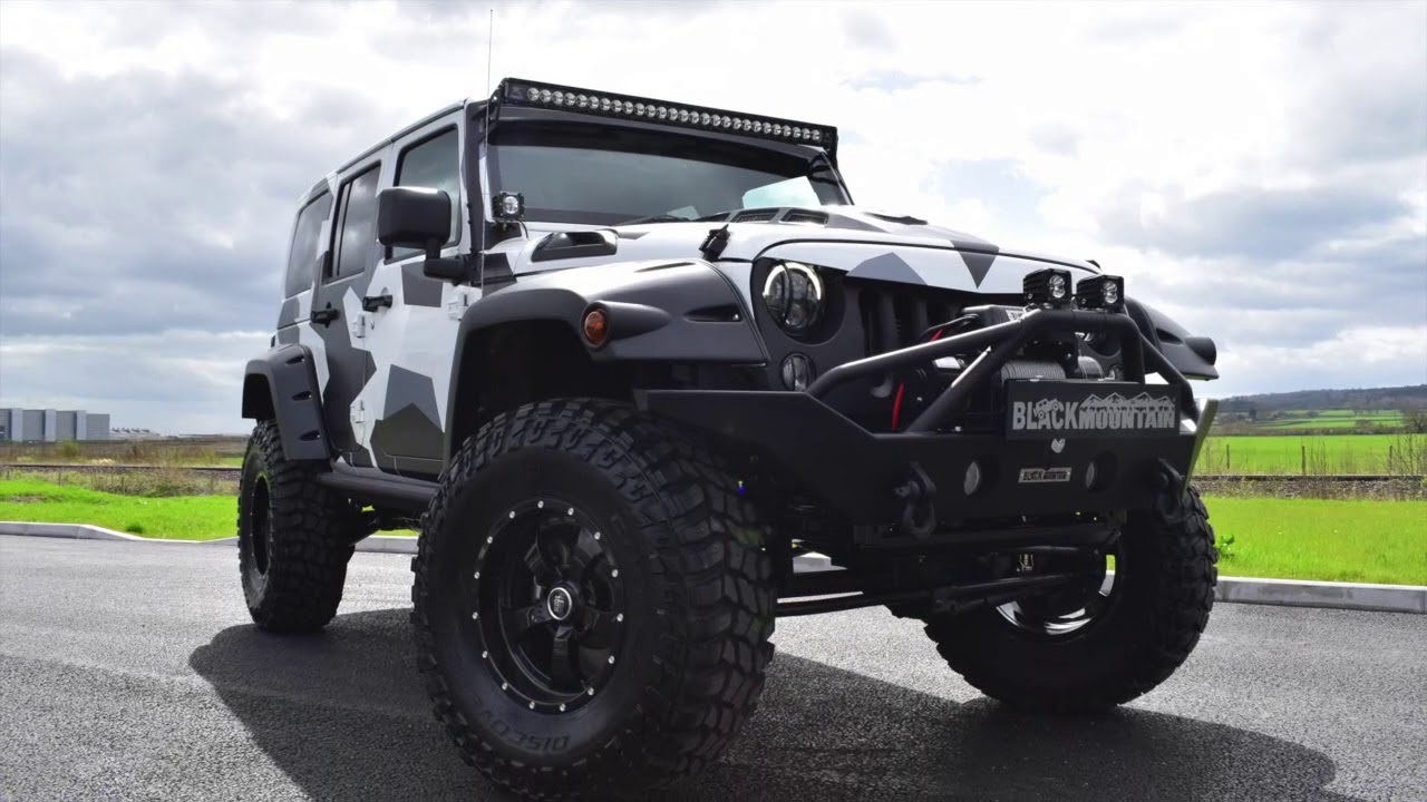 Black Mountain Jeep Arctic Camo Youtube