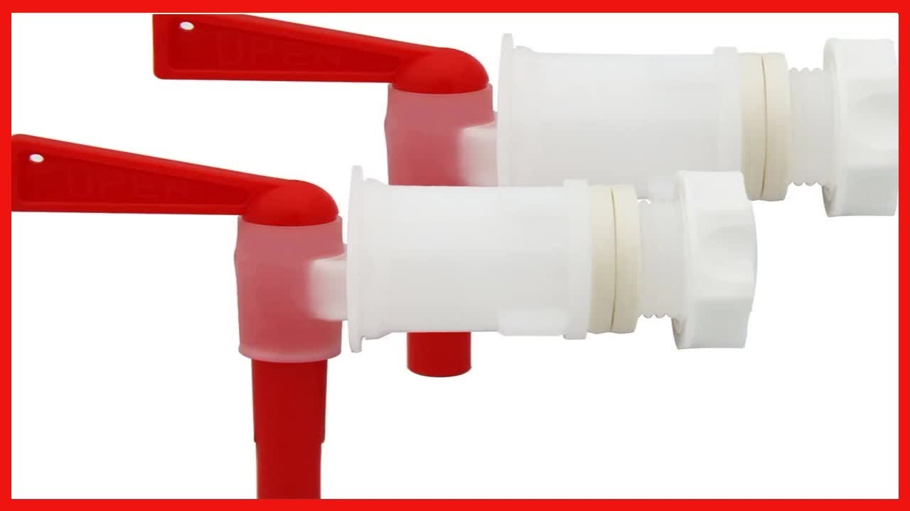 Great product 2 PACK Plastic Bottling Bucket Spigot tap faucet for