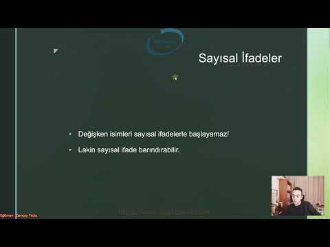 44) Değişken Tanımlama Kuralları