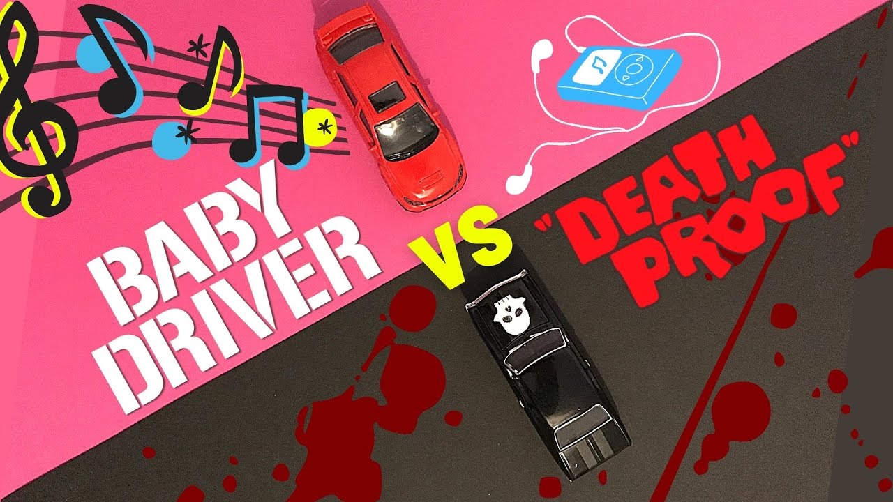 Baby Driver Vs Death Proof (Stop Motion)