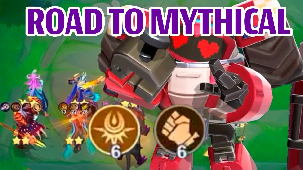 COMBO FOR VICTORY. THE ROAD TO MYTHIC | MAGIC CHESS: GO GO